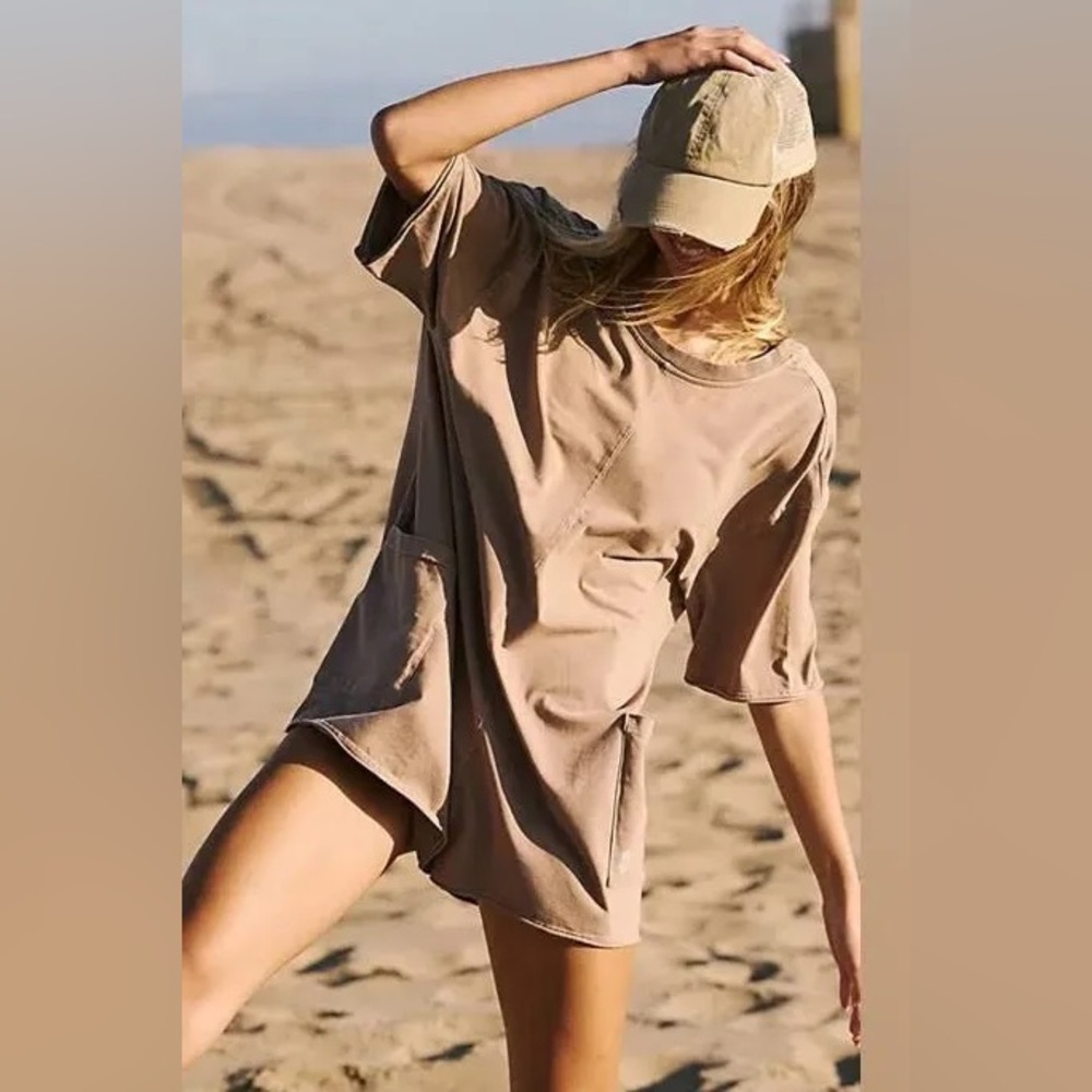 FP Movement by Free People Mocha Latte Romper